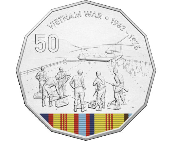  50 cenţi,Războiul din Vietnam,2016, Australia