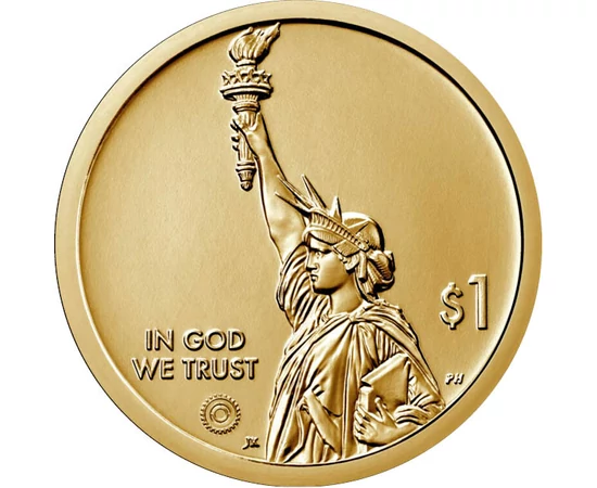 1 dolar Statuia Libertăţii  cupru nichel 81 g SUA 2022