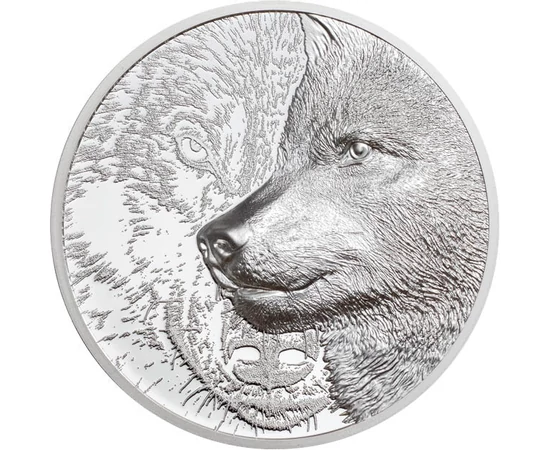  500 togrog, Lupul, Ag, 2021, Mongolia