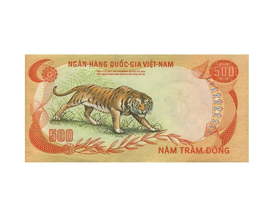 500 dong, ,  , 0, Vietnam, 1972