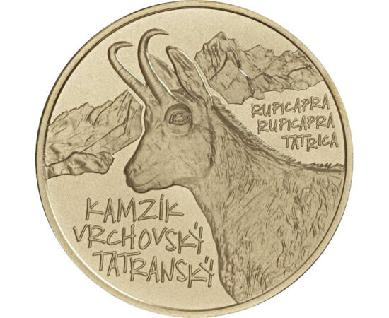 5 euro, Capra neagră, cupru, nichel, 19,1 g, Slovacia, 2022