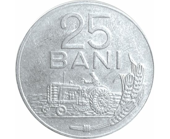  25 bani, Rep. Socialistă, 1966, România
