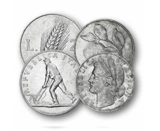 1, 2, 5, 10 lire, ,  , 0, Italia, 1946-1950