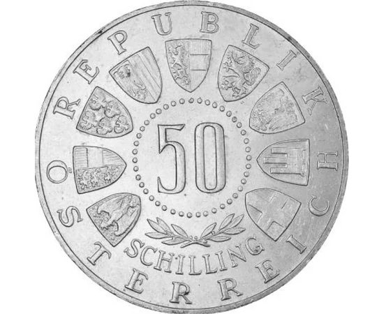  50 şilingi Jocurile Olimpice Austria