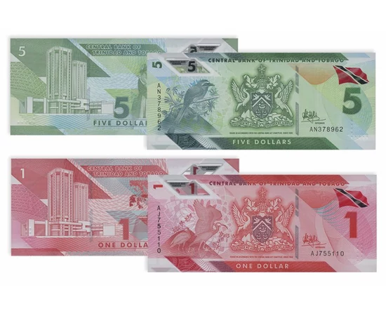 1 5 10 20 dolari    0 Trinidad şi Tobago  2020