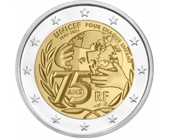 Franţa, Unicef 75 se ani