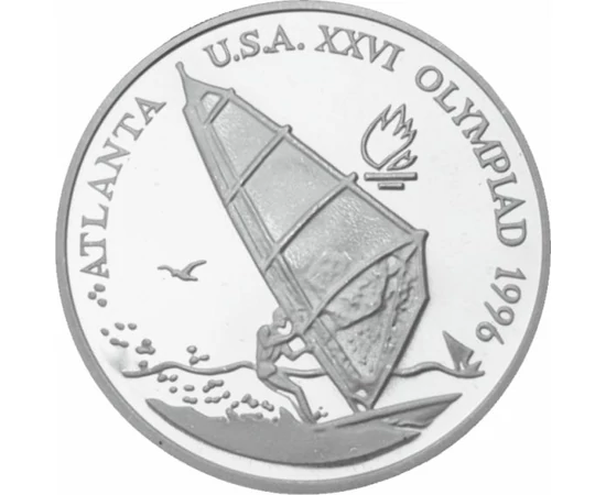  100 lei, Olimpiadă Surfing, Ag.,1996, România