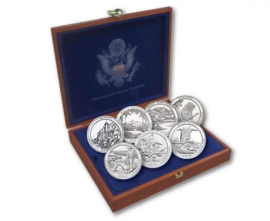 Parcuri Naţionale SUA - Colecţia de monede de sfert de dolar 