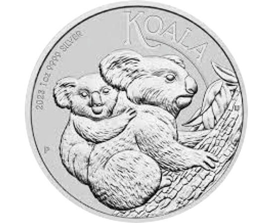 1 dolar, Koala, , fineţe, argint de 999,9/1000, 31,1 g, Australia, 2023