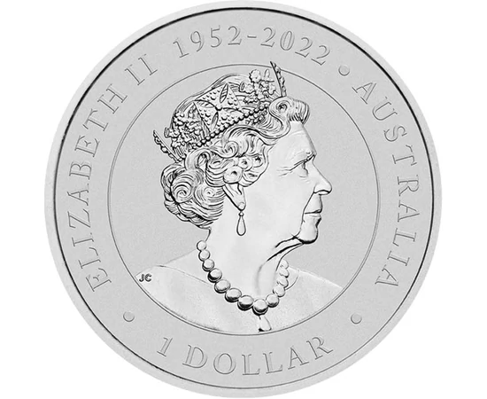 1 dolar Elisabeta a II-a  argint de 9999/1000 311 g Australia 2023