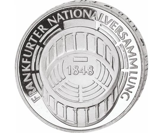16 x 5 mărci  argint de 625/1000  Germania  1970-1979