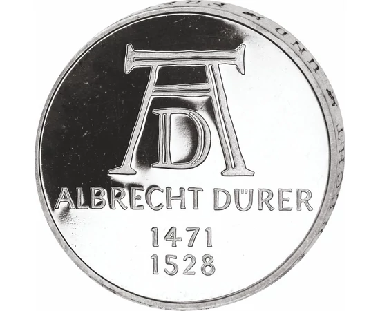 16 x 5 mărci  argint de 625/1000  Germania  1970-1979