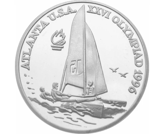  100 lei, Olimpiadă Yachting,Ag.,1996, România