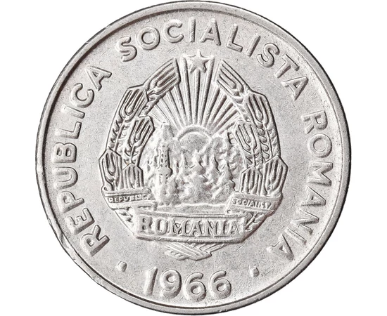  15 bani Rep. Socialistă 1966 România