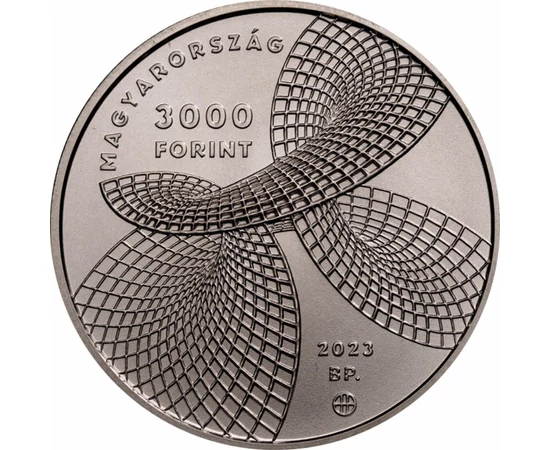 3000 forinţi Topologia geometrică val.nom.  cupru nichel 125 g Ungaria 2023