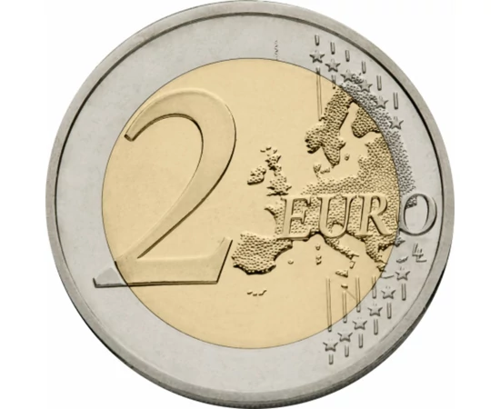 2 euro Harta UE  cupru nichel 85 g Slovacia 2023