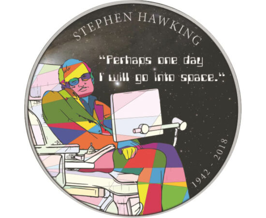  Steven Hawking, medalie 2018, Marea Britanie