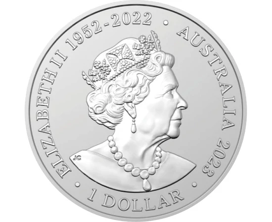 1 dolar Elisabeta a II-a   argint de 999/1000 311 g Australia 2023