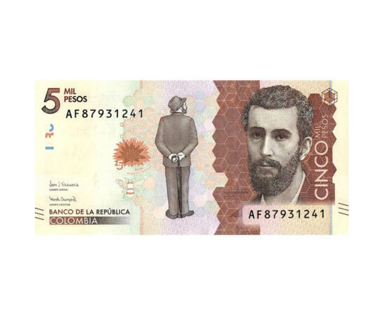 5000 peso, ,  , 0, Columbia, 2018