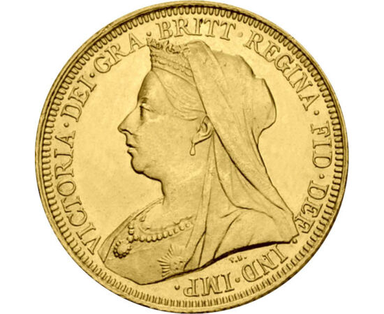  1/2 sovereign,Victoria,Au,1893-1901, Marea Britanie