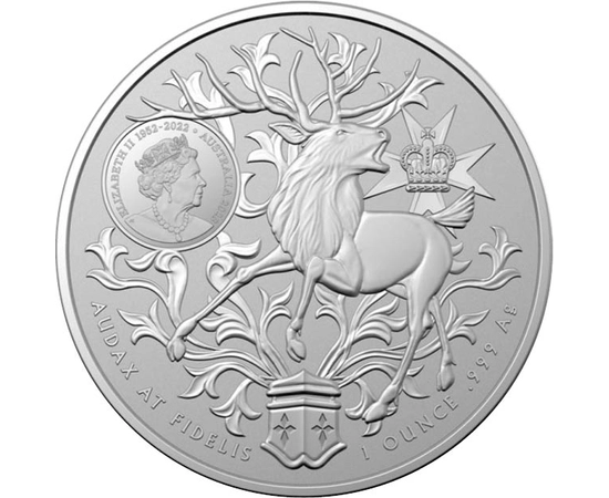 1 dolar, Cocor, , argint de 999/1000, 31,1 g, Australia, 2023