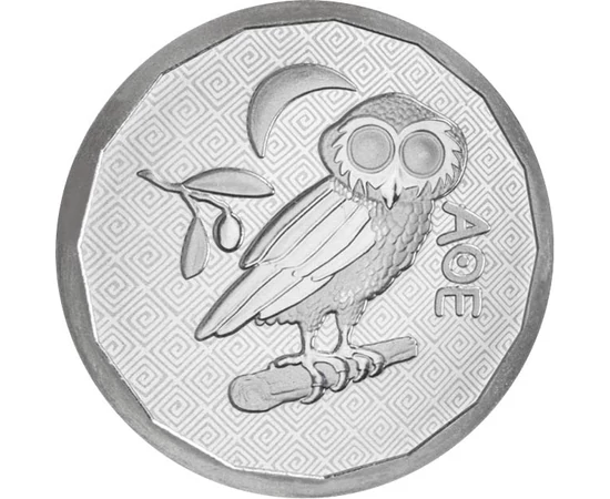 1 liră, Ilustraţie bufniţă, argint de 999/1000, 31,1 g, Insula Sfânta Elena, 2024