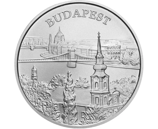 5000 forinţi, Valoare nominală, , clădiri, argint de 925/1000, 31,46 g, Republica Ungară, 2009