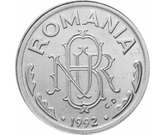  1 leu, Banca Naţională Română, 1992, România