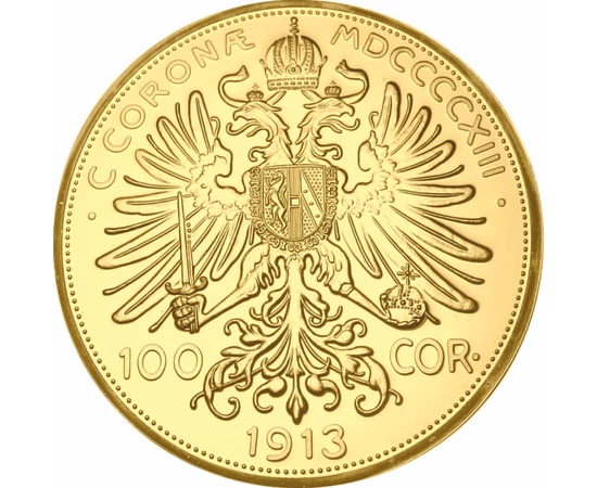 OMM/ 100 coroane 1913 replică Monarhia Austro-Ungară