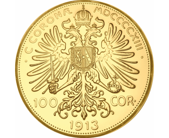 OMM/ 100 coroane, 1913 replică, Monarhia Austro-Ungară