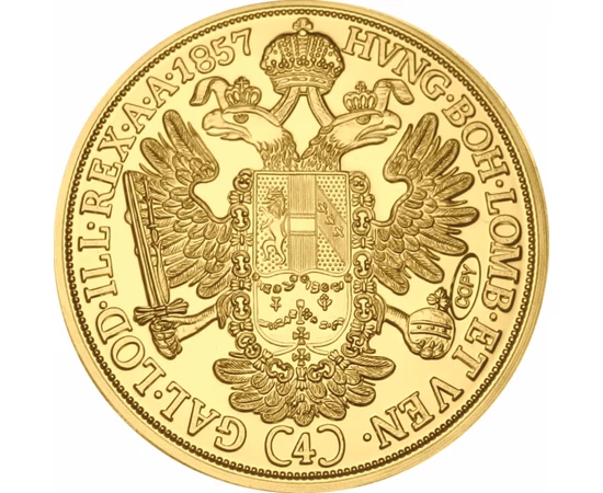 OMM/ 4 ducaţi, 1857 replică, Monarhia Austro-Ungară