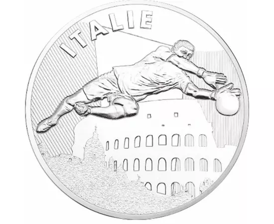 CE de Fotbal – Italia, medalie