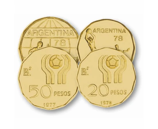 20, 50, 100 peso, ,  , 0, Argentina, 1977-1978