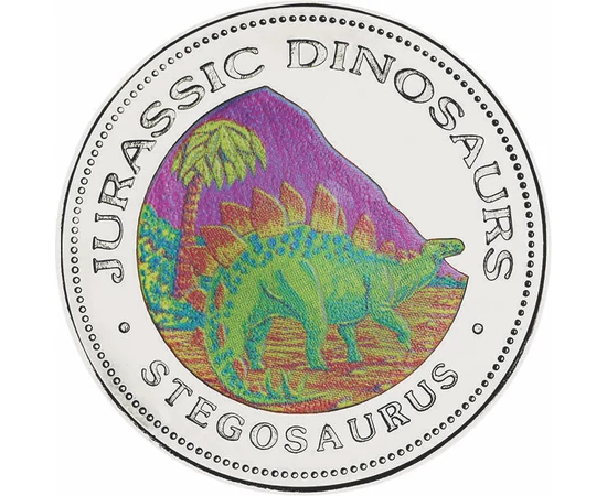 EGUI/ 1000 franci, Stegosaurus, 1993, Giuneea Ecuatorială