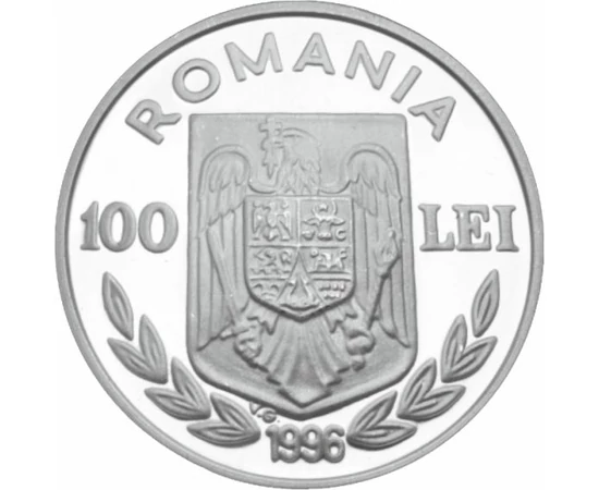  100 lei Olimpiadă Canotaj Ag 1996 România