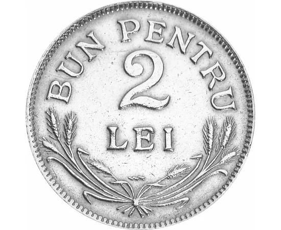  2 lei Ferdinand I 1924 România