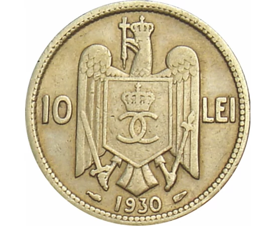  10 lei, Carol II, 1930, România