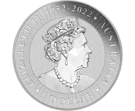 1 dolar Elisabeta a II-a  argint de 9999/1000 311 g Australia 2023