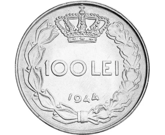  100 lei Regele Mihai I 1943-1944 România