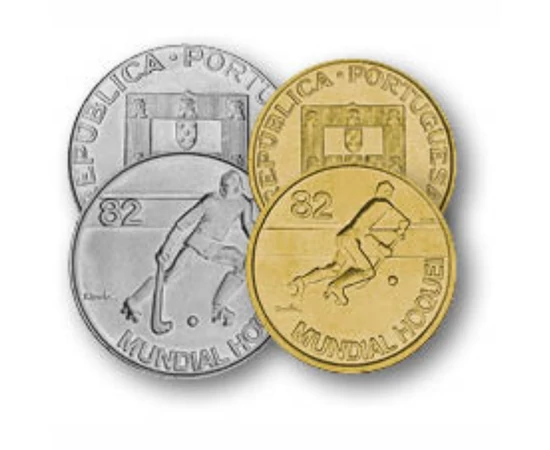 1, 2,5, 5, 25 escudo, ,  , 0, Portugalia, 1982-1983