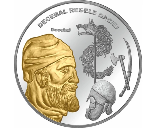 Decebal medalie avers