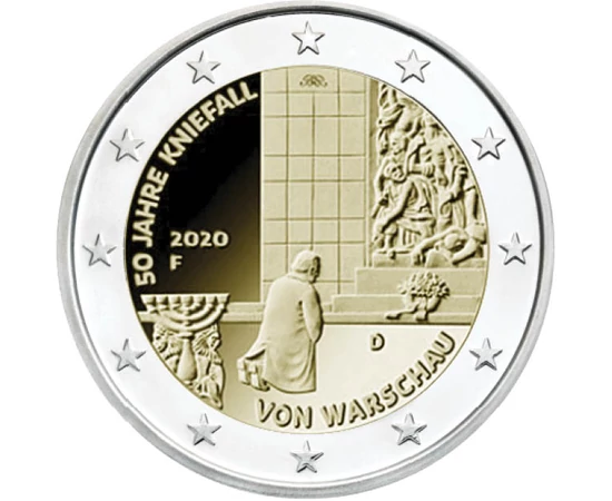  2 euro, Willy Brandt, 2020, Germania