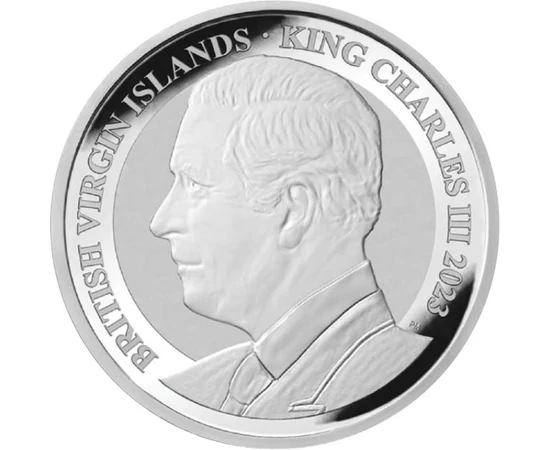 VIR/ 1 dolar Pegas 1uAg 2023 Insulele Virgine Britanice