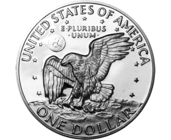  1 dolar Eisenhower 1971-74argint SUA