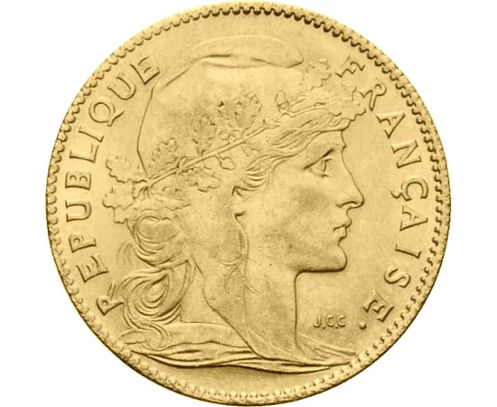  10 franci, Marianne, 1899-1914, Franţa