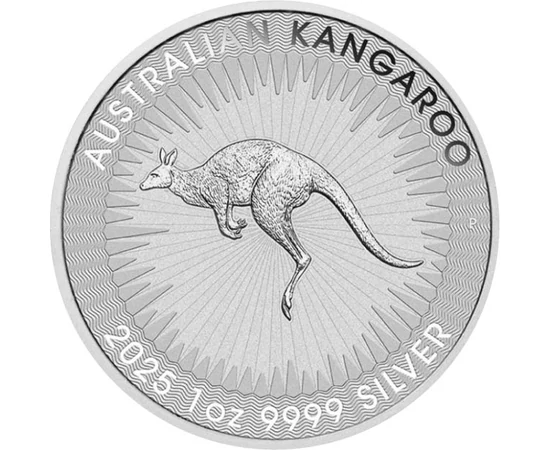 1 dolar, Canguri, greutate, argint de 999,9/1000, 31,1 g, Australia, 2025