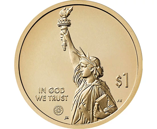 1 dolar Statuia Libertăţii  cupru nichel 81 g SUA 2025