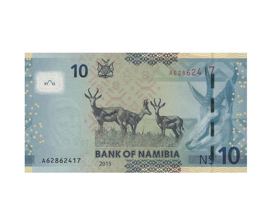 10 dolari    0 Namibia 2015