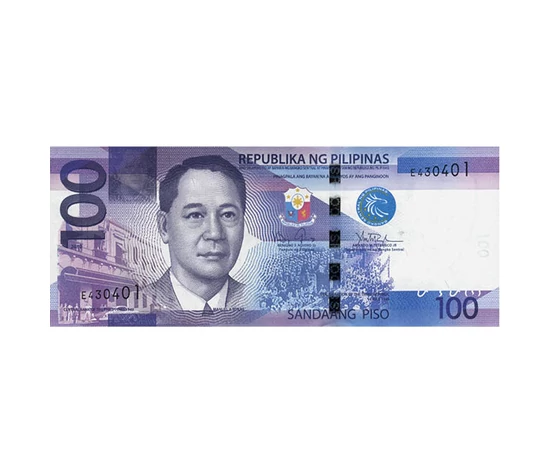 100 piso, ,  , 0, Insulele Filipine, 2010