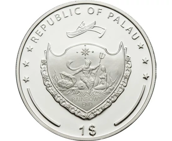  1 dolar Ştefan cel MarePalau2013 Palau